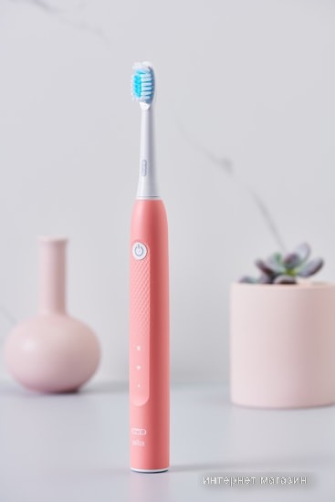 Электрическая зубная щетка Oral-B Pulsonic Slim Clean 2000 (розовый)