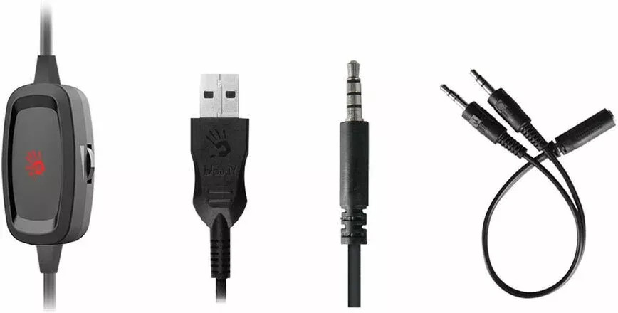 Наушники A4Tech Bloody G535 (черный)