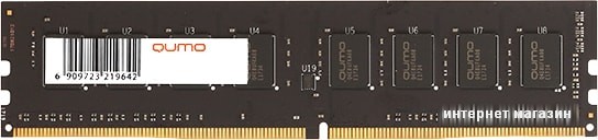 Оперативная память QUMO 8GB DDR4 PC4-19200 QUM4U-8G2400C16