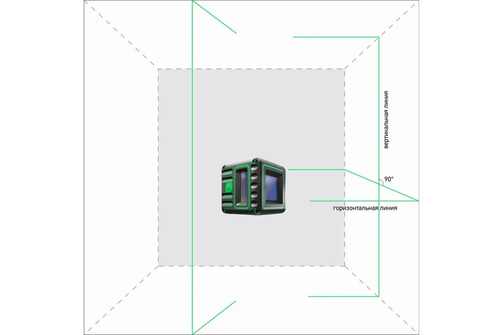 Лазерный нивелир ADA Instruments Cube 3D Green Professional Edition A00545