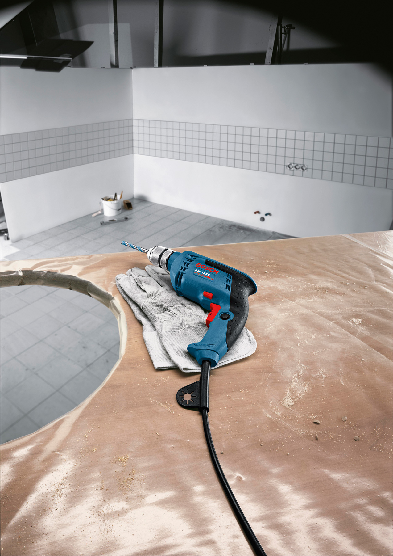 Ударная дрель Bosch GSB 13 RE Professional (0601217100)