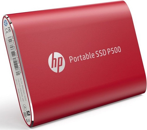 Внешний накопитель HP P500 1TB 1F5P5AA (красный)