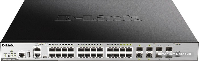 Управляемый коммутатор 3-го уровня D-Link DGS-3630-28PC/A2ASI