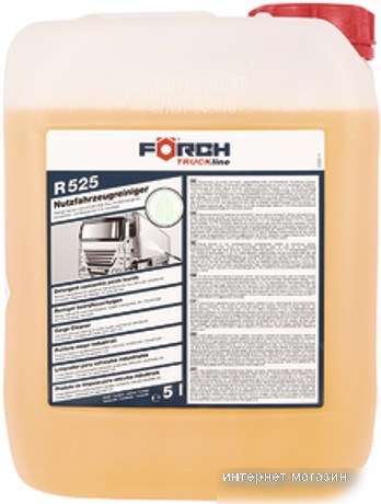 FORCH Интенсивный очиститель R525 средство для б/к мойки щелочной 5л