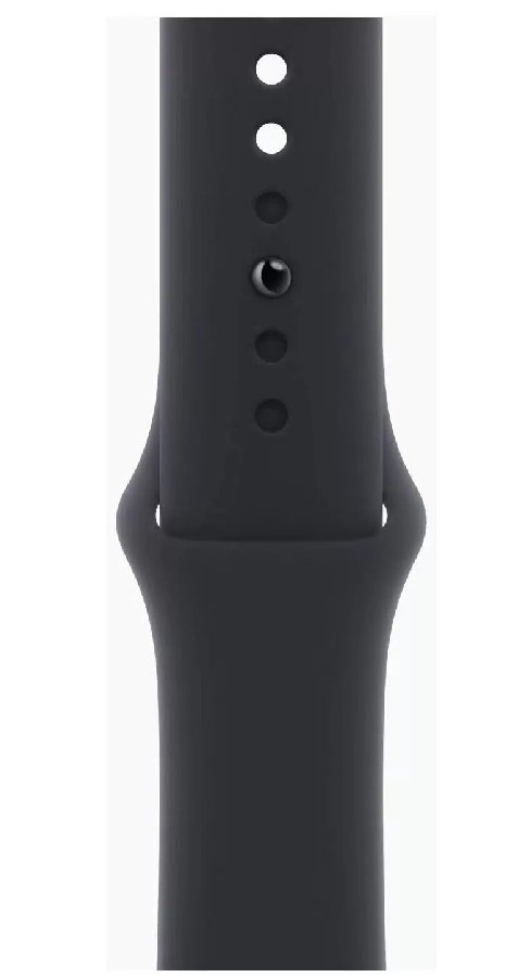 Умные часы Apple Watch Series 9 41 мм (алюминиевый корпус, полуночный/полуночный, спортивный силиконовый ремешок S/M)