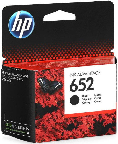 Картридж HP 652 (F6V25AE)