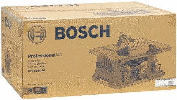 Дисковая (циркулярная) пила Bosch GTS 635-216 Professional 0601B42000