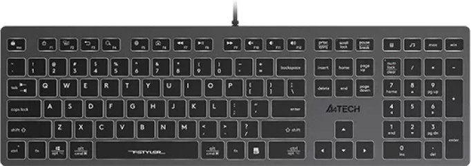 Клавиатура A4Tech Fstyler FX60 (белая подсветка)