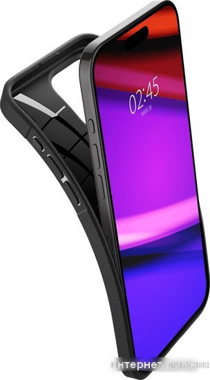 Чехол для телефона Spigen Core Armor для iPhone 15 Pro Max ACS06441 (черный)