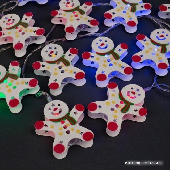 Гирлянда Luazon Нить 20 LED 4м (мульти) 2388695