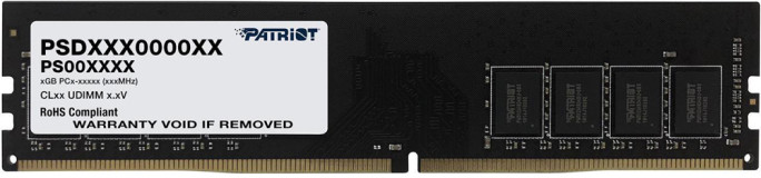 Оперативная память Patriot Signature Line 16GB DDR4 PC4-25600 PSD416G320081