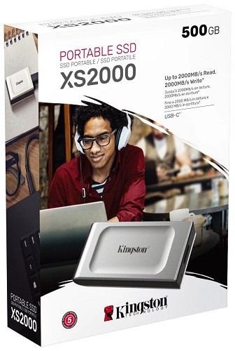 Внешний накопитель Kingston XS2000 500GB SXS2000/500G