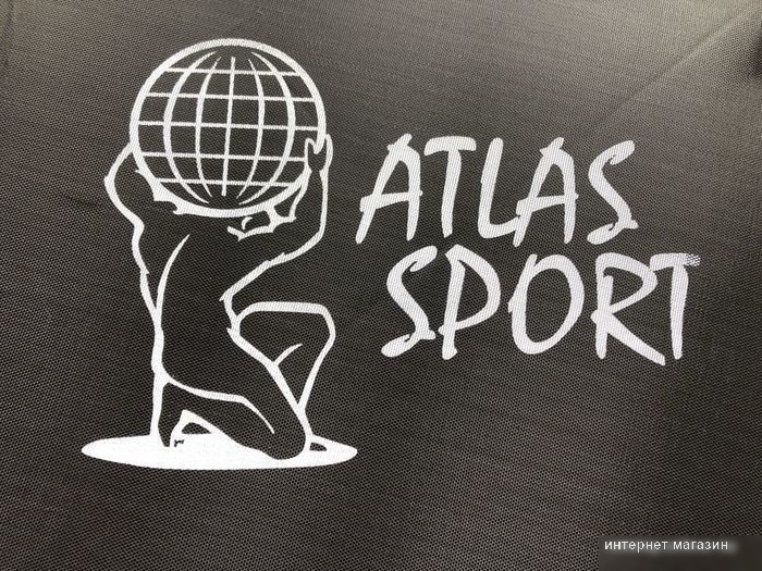 Батут Atlas Sport 183 см - 6ft (без лестницы, внешняя сетка, сливовый)