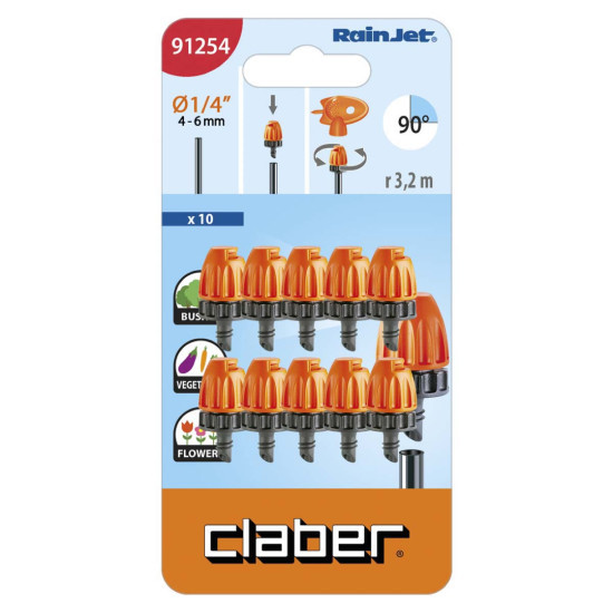 Распылитель Claber 91254 (10 шт)