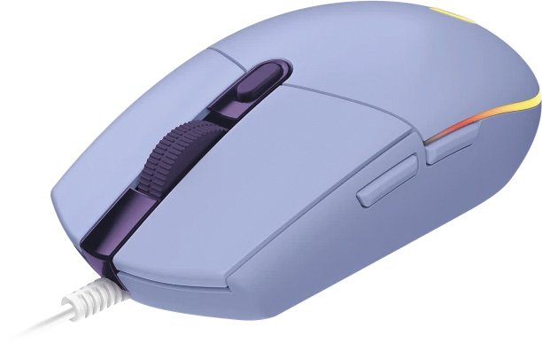 Игровая мышь Logitech G203 Lightsync (сиреневый)