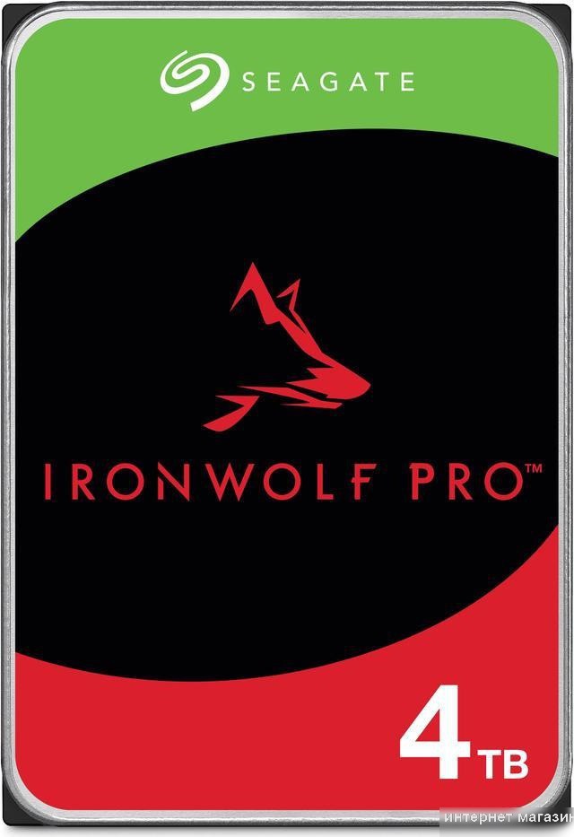 Жесткий диск Seagate IronWolf Pro 4TB ST4000NT001