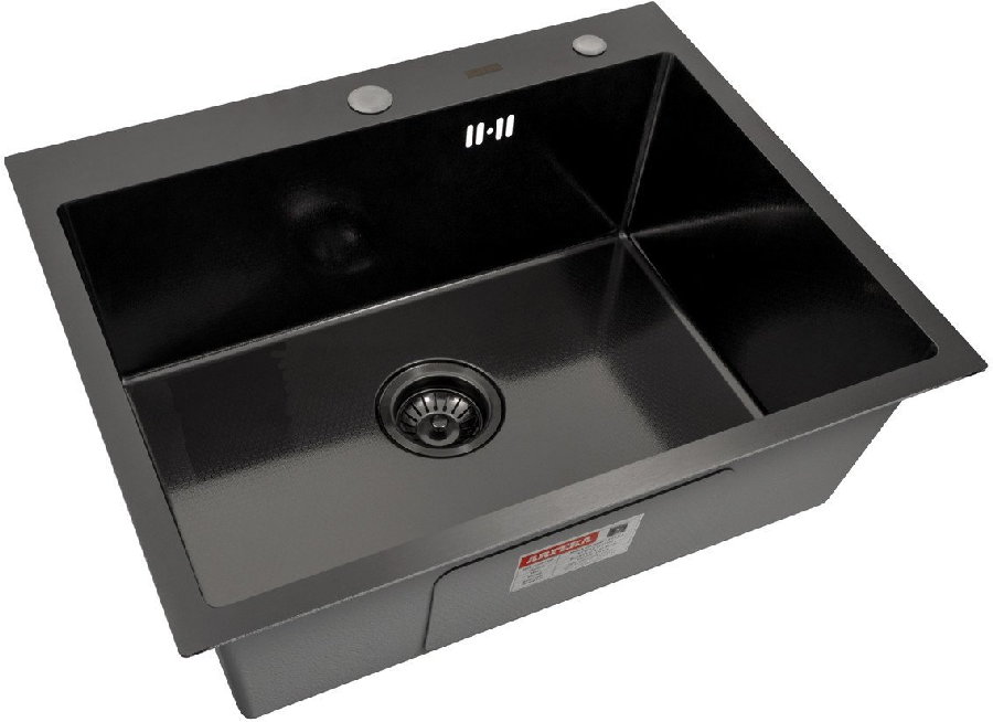 Кухонная мойка ARFEKA Eco AR 600*500 Black PVD Nano Decor