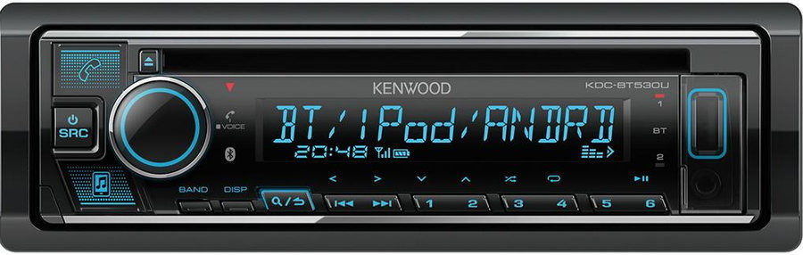 CD/MP3-магнитола JVC KDC-BT530U