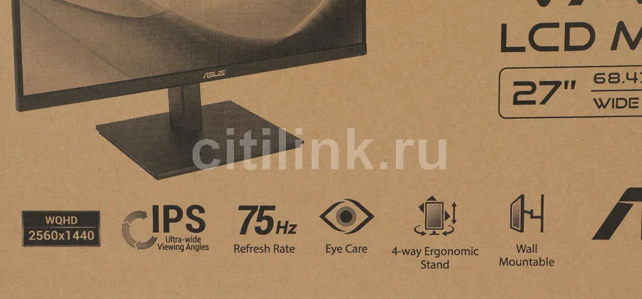 Монитор ASUS VA27AQSB