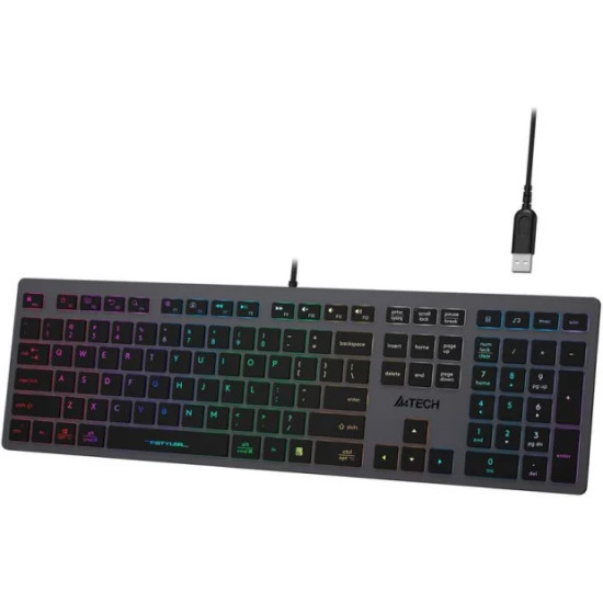 Клавиатура A4Tech Fstyler FX60H (неоновая подсветка)