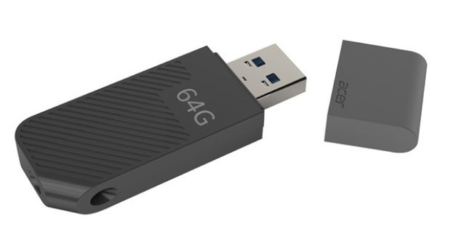 USB Flash Acer BL.9BWWA.526 64GB (черный)