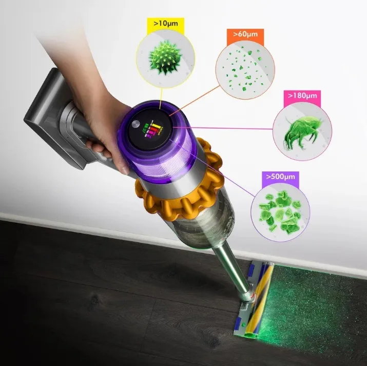 Пылесос Dyson V15 Detect Absolute 446986-01