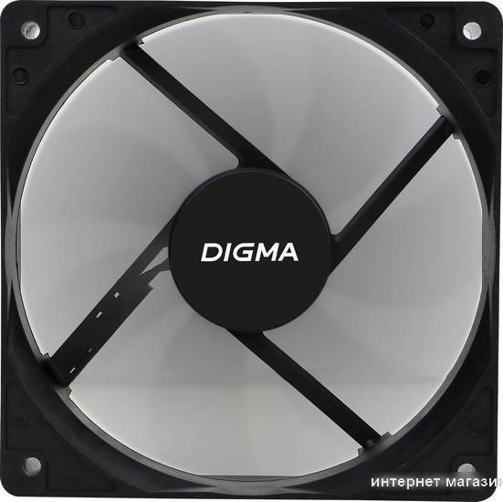 Вентилятор для корпуса Digma DFAN-120-7