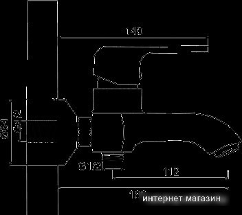 Смеситель Ledeme H44 L3244