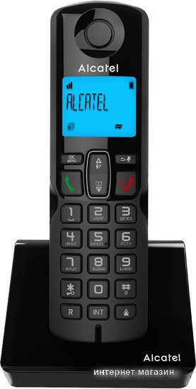 Радиотелефон Alcatel S230 (черный)