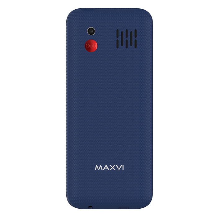 Кнопочный телефон Maxvi B35 (синий)