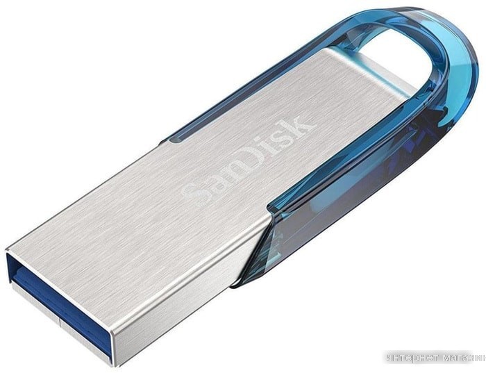 USB Flash SanDisk Cruzer Ultra Flair CZ73 32GB (синий)