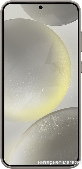 Чехол для телефона Samsung Vegan Leather Case S24+ (серо-коричневый)