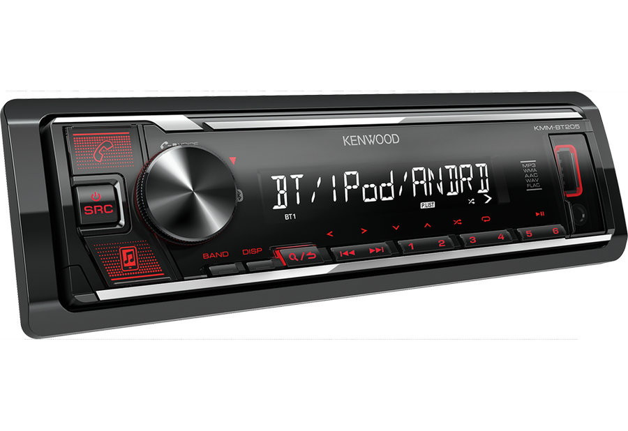 Автомагнитола Kenwood KMM-BT205