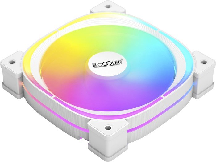 Вентилятор для корпуса PCCooler EF120 ARGB (белый)