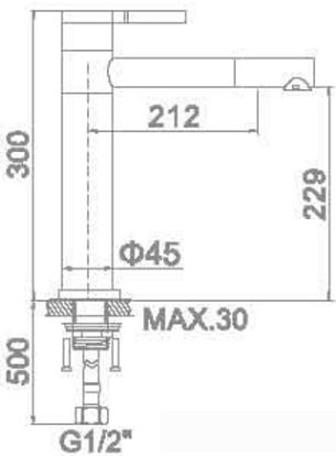 Смеситель Ledeme H52 L1152-2