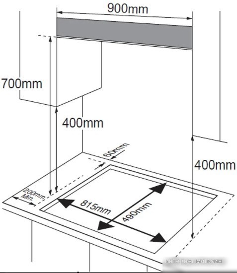 Варочная панель Akpo PGA 905 WGC-T BL