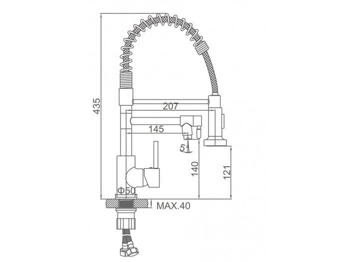 Смеситель Ledeme L4799