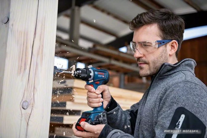Дрель-шуруповерт Bosch GSR 18V-90 C Professional 06019K6000 (без АКБ)