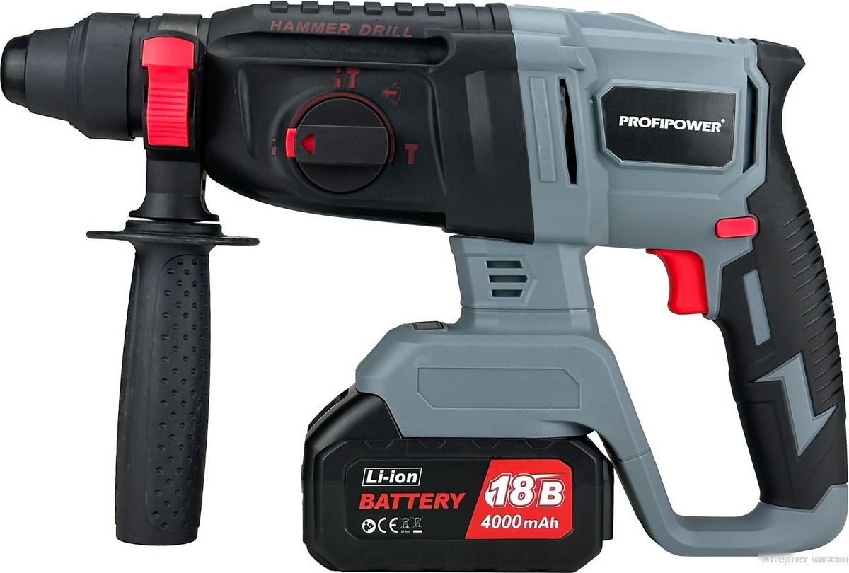 Перфоратор Profipower MKDHR-18V (с 2-мя АКБ, кейс)