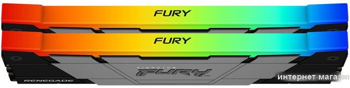 Оперативная память Kingston FURY Renegade RGB 8ГБ DDR4 3600 МГц KF436C16RB2A/8