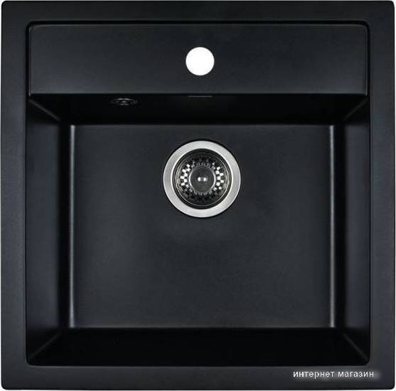 Кухонная мойка Wisent W510-26 (антрацит)