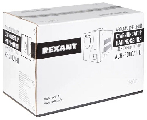 Стабилизатор напряжения Rexant AСН-3 000/1-Ц