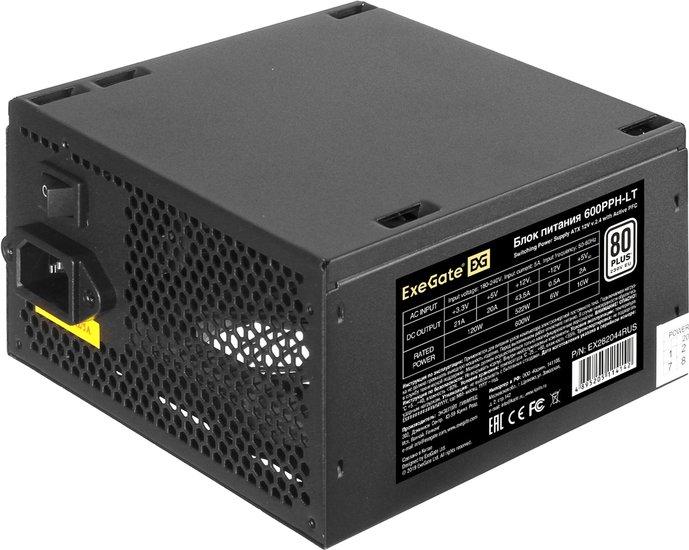 ExeGate 600PPH-LT EX282044RUS-OEM