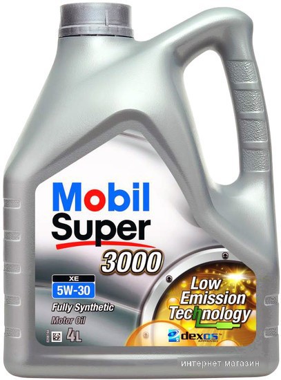 Моторное масло Mobil Super 3000 XE 5W-30 4л