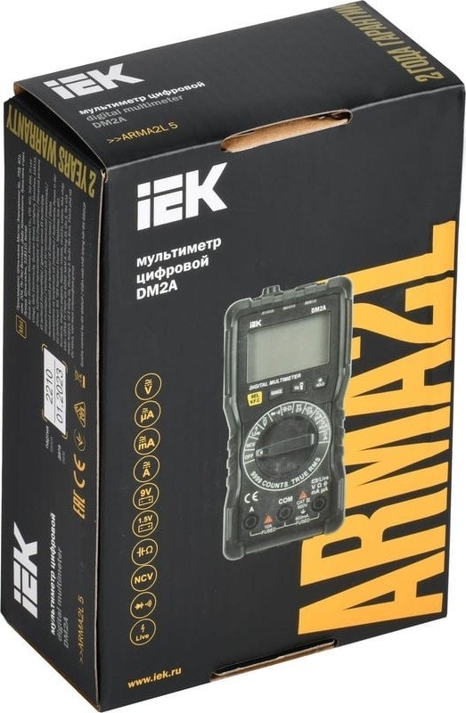 Мультиметр IEK ARMA2L 5 DM2A