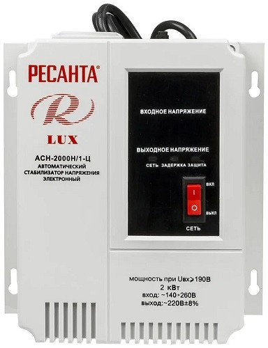 Стабилизатор напряжения Ресанта Lux АСН-2000Н/1-Ц