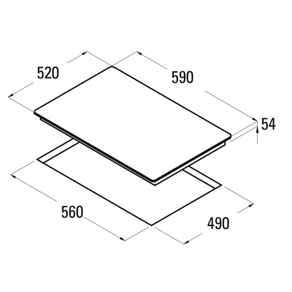 Варочная панель CATA IB 302 WH