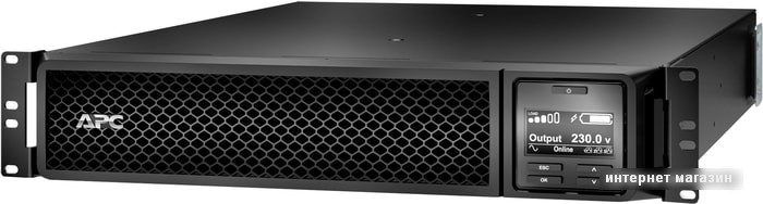 Источник бесперебойного питания APC Smart-UPS SRT 1000VA RM 230V SRT1000RMXLI