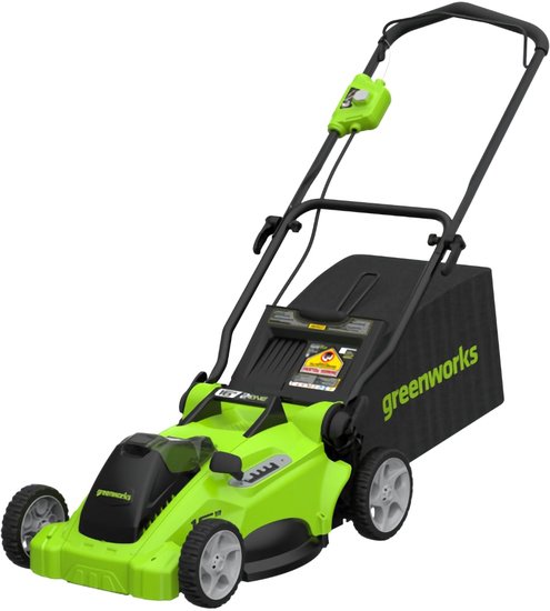 Газонокосилка аккумуляторная Greenworks GD40LM16X 2517907 (без АКБ)