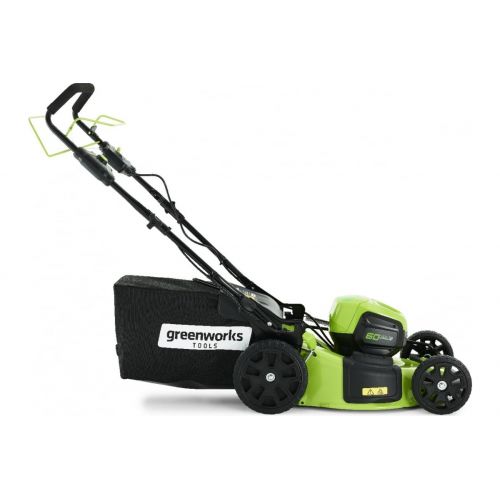 Газонокосилка аккумуляторная Greenworks GD60LM46SP (с 1-м АКБ 4 Ah)